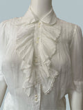 Pretty 1930’s Lawn Cotton Blouse