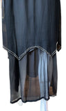 Great 1920’s Silk Chiffon Beaded Dress