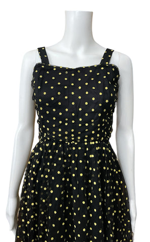 Wonderful 1950’s Polka Dot Net Dress